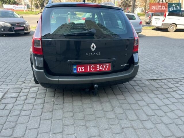 Чорний Рено Меган, об'ємом двигуна 1.6 л та пробігом 223 тис. км за 4500 $, фото 46 на Automoto.ua