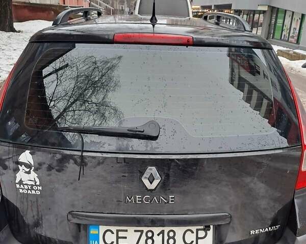 Чорний Рено Меган, об'ємом двигуна 1.6 л та пробігом 210 тис. км за 5700 $, фото 10 на Automoto.ua