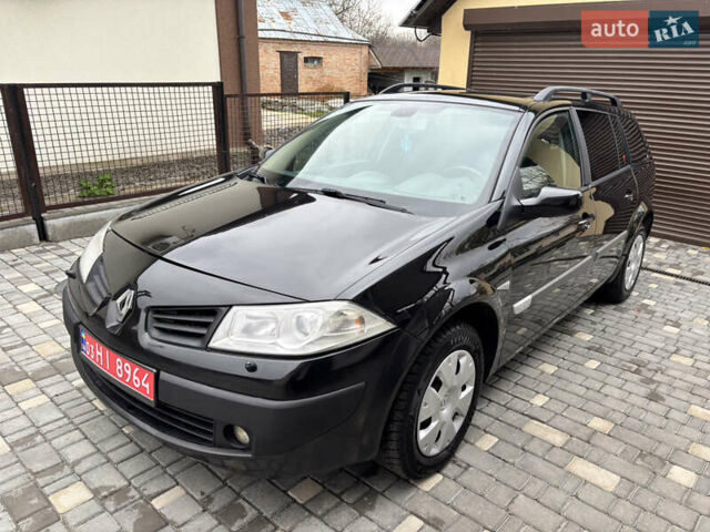 Черный Рено Меган, объемом двигателя 1.6 л и пробегом 229 тыс. км за 5400 $, фото 2 на Automoto.ua