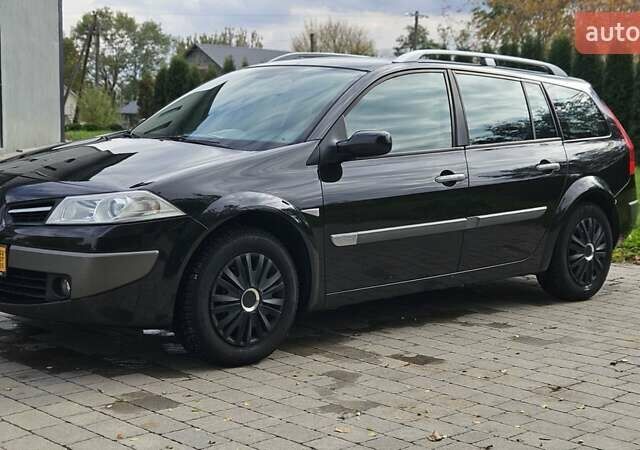 Черный Рено Меган, объемом двигателя 1.6 л и пробегом 199 тыс. км за 4850 $, фото 10 на Automoto.ua