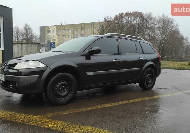 Черный Рено Меган, объемом двигателя 1.6 л и пробегом 284 тыс. км за 4650 $, фото 13 на Automoto.ua