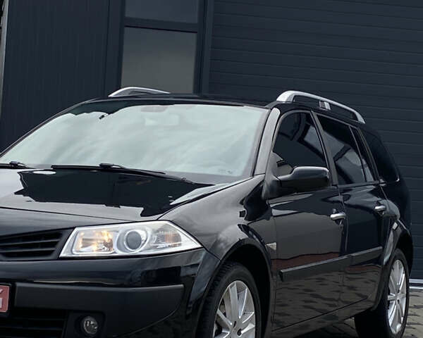 Черный Рено Меган, объемом двигателя 1.6 л и пробегом 220 тыс. км за 4499 $, фото 5 на Automoto.ua