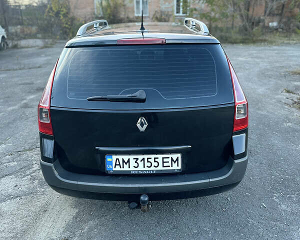 Чорний Рено Меган, об'ємом двигуна 1.6 л та пробігом 236 тис. км за 4900 $, фото 8 на Automoto.ua