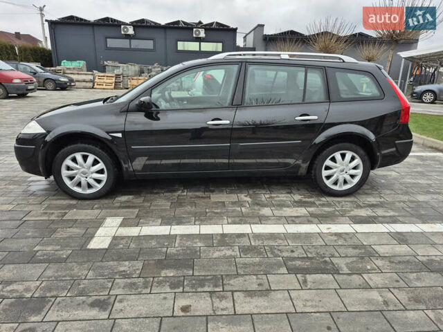 Черный Рено Меган, объемом двигателя 1.6 л и пробегом 215 тыс. км за 5499 $, фото 1 на Automoto.ua