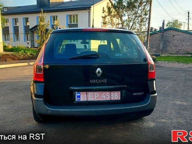 Чорний Рено Меган, об'ємом двигуна 1.6 л та пробігом 189 тис. км за 5800 $, фото 4 на Automoto.ua