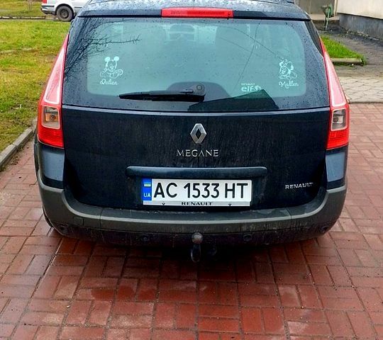 Чорний Рено Меган, об'ємом двигуна 1.6 л та пробігом 270 тис. км за 3800 $, фото 1 на Automoto.ua