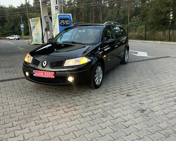 Черный Рено Меган, объемом двигателя 1.6 л и пробегом 209 тыс. км за 5699 $, фото 14 на Automoto.ua