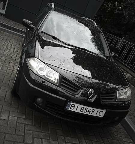 Черный Рено Меган, объемом двигателя 1.6 л и пробегом 264 тыс. км за 6000 $, фото 7 на Automoto.ua