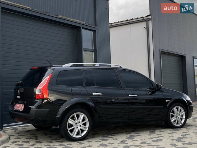 Черный Рено Меган, объемом двигателя 1.6 л и пробегом 220 тыс. км за 4499 $, фото 14 на Automoto.ua