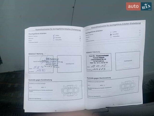 Черный Рено Меган, объемом двигателя 1.6 л и пробегом 190 тыс. км за 5500 $, фото 11 на Automoto.ua