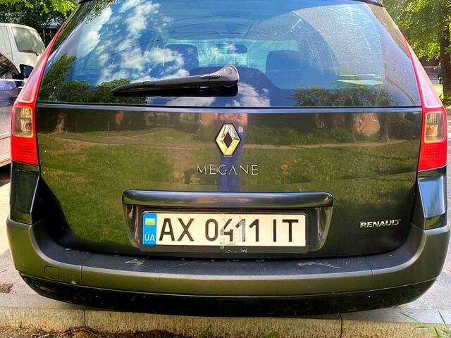 Черный Рено Меган, объемом двигателя 1.6 л и пробегом 212 тыс. км за 5300 $, фото 2 на Automoto.ua