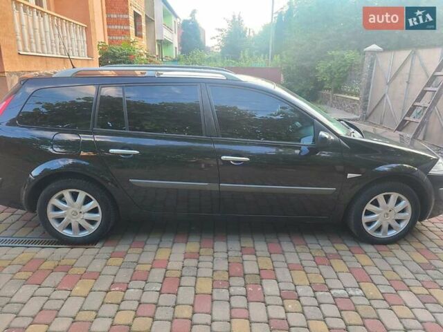 Черный Рено Меган, объемом двигателя 1.6 л и пробегом 223 тыс. км за 6000 $, фото 4 на Automoto.ua
