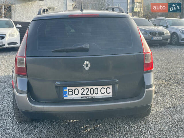 Чорний Рено Меган, об'ємом двигуна 1.46 л та пробігом 220 тис. км за 4799 $, фото 4 на Automoto.ua