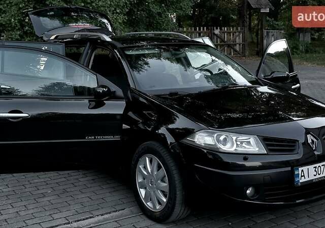 Чорний Рено Меган, об'ємом двигуна 1.6 л та пробігом 215 тис. км за 6200 $, фото 24 на Automoto.ua