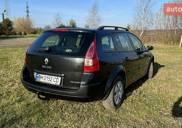 Черный Рено Меган, объемом двигателя 1.6 л и пробегом 237 тыс. км за 4700 $, фото 3 на Automoto.ua
