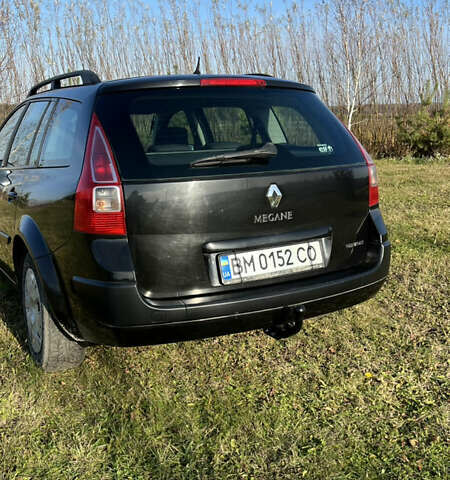 Черный Рено Меган, объемом двигателя 1.6 л и пробегом 237 тыс. км за 4700 $, фото 10 на Automoto.ua