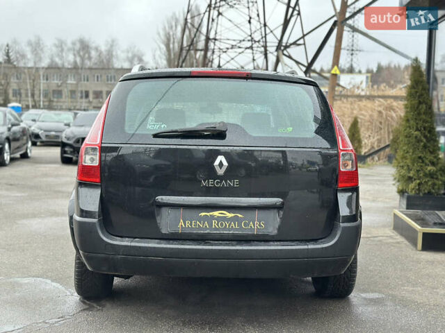 Черный Рено Меган, объемом двигателя 1.6 л и пробегом 240 тыс. км за 5100 $, фото 10 на Automoto.ua