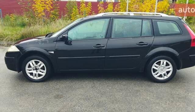 Черный Рено Меган, объемом двигателя 1.6 л и пробегом 263 тыс. км за 4700 $, фото 7 на Automoto.ua