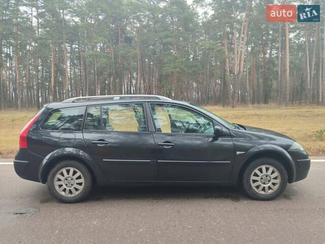 Черный Рено Меган, объемом двигателя 1.6 л и пробегом 258 тыс. км за 4900 $, фото 11 на Automoto.ua