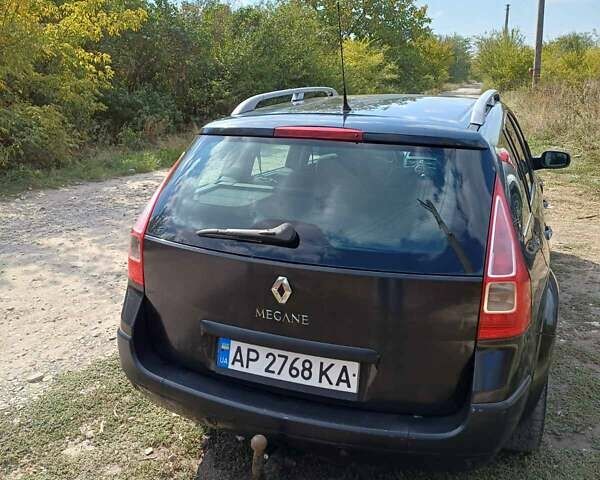 Рено Меган 2007 в Запорожье на Automoto.ua Черный Рено Меган, объемом двигателя 1.6 л и пробегом 253 тыс. км за 4800 $, фото 4 на Automoto.ua