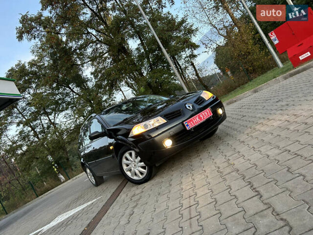 Черный Рено Меган, объемом двигателя 1.6 л и пробегом 209 тыс. км за 5699 $, фото 1 на Automoto.ua