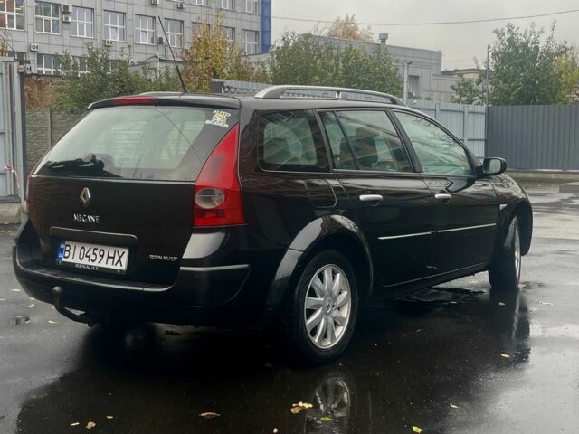 Рено Меган 2007 в Полтаве на Automoto.ua Черный Рено Меган, объемом двигателя 1.6 л и пробегом 266 тыс. км за 4800 $, фото 3 на Automoto.ua
