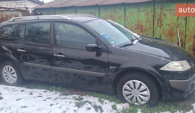 Чорний Рено Меган, об'ємом двигуна 1.6 л та пробігом 220 тис. км за 4200 $, фото 1 на Automoto.ua