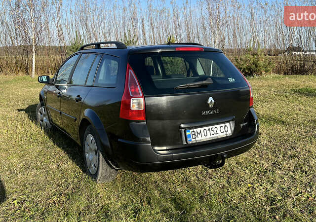 Черный Рено Меган, объемом двигателя 1.6 л и пробегом 237 тыс. км за 4700 $, фото 4 на Automoto.ua