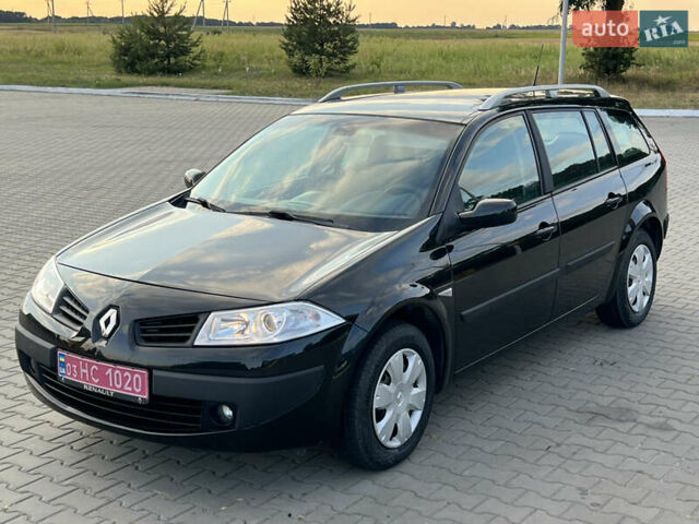 Черный Рено Меган, объемом двигателя 1.6 л и пробегом 223 тыс. км за 5700 $, фото 10 на Automoto.ua