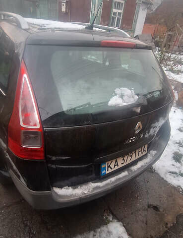 Чорний Рено Меган, об'ємом двигуна 1.6 л та пробігом 220 тис. км за 4200 $, фото 4 на Automoto.ua