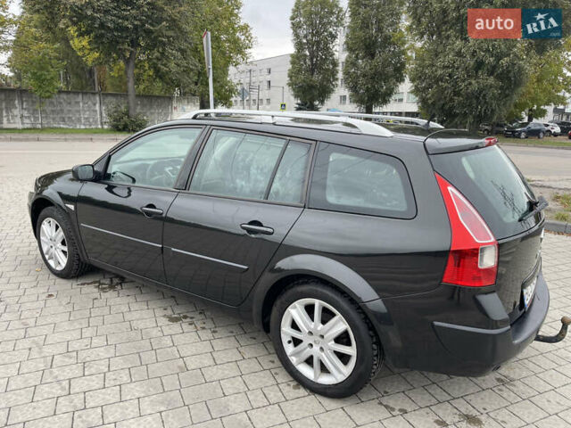 Черный Рено Меган, объемом двигателя 1.6 л и пробегом 184 тыс. км за 5800 $, фото 2 на Automoto.ua