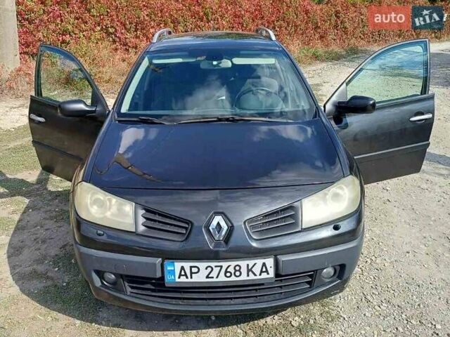 Рено Меган 2007 в Запорожье на Automoto.ua Черный Рено Меган, объемом двигателя 1.6 л и пробегом 253 тыс. км за 4800 $, фото 3 на Automoto.ua