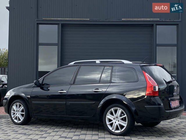 Черный Рено Меган, объемом двигателя 1.6 л и пробегом 220 тыс. км за 4499 $, фото 9 на Automoto.ua