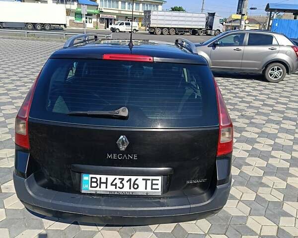 Рено Меган 2007 в Черноморске (Ильичевске) на Automoto.ua Черный Рено Меган, объемом двигателя 1.5 л и пробегом 364 тыс. км за 5700 $, фото 1 на Automoto.ua