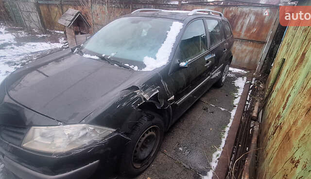 Чорний Рено Меган, об'ємом двигуна 1.6 л та пробігом 220 тис. км за 4200 $, фото 3 на Automoto.ua