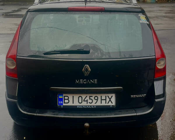 Рено Меган 2007 в Полтаве на Automoto.ua Черный Рено Меган, объемом двигателя 1.6 л и пробегом 266 тыс. км за 4800 $, фото 4 на Automoto.ua