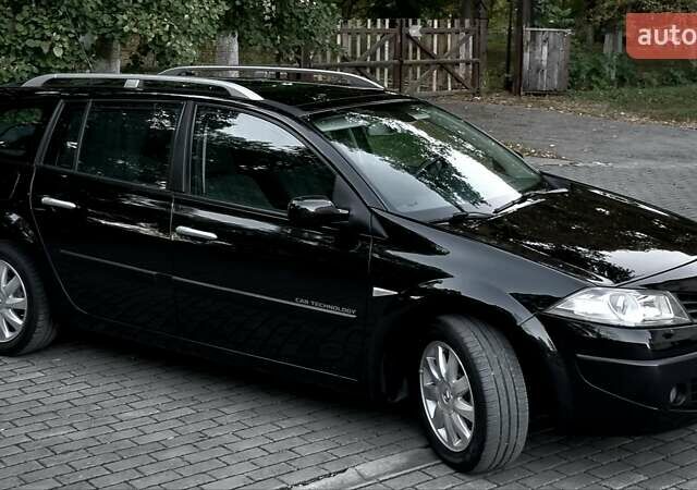 Чорний Рено Меган, об'ємом двигуна 1.6 л та пробігом 215 тис. км за 6200 $, фото 14 на Automoto.ua