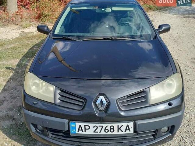 Рено Меган 2007 в Запорожье на Automoto.ua Черный Рено Меган, объемом двигателя 1.6 л и пробегом 253 тыс. км за 4800 $, фото 2 на Automoto.ua