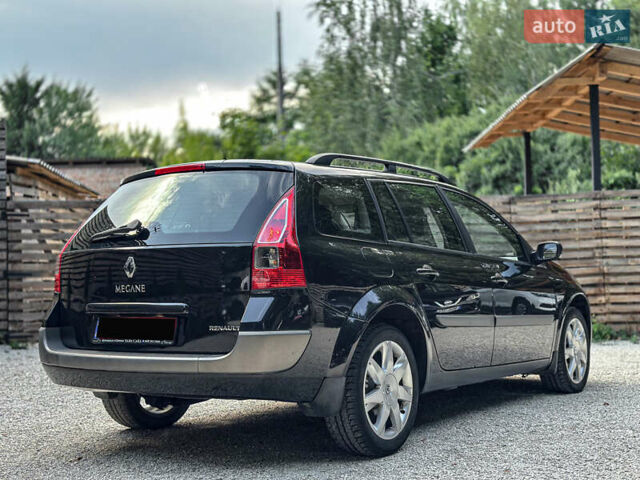 Черный Рено Меган, объемом двигателя 1.6 л и пробегом 203 тыс. км за 5500 $, фото 3 на Automoto.ua