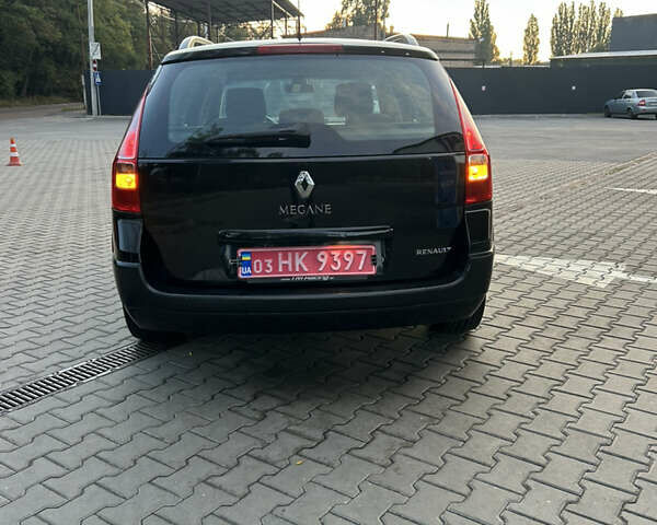Черный Рено Меган, объемом двигателя 1.6 л и пробегом 209 тыс. км за 5699 $, фото 8 на Automoto.ua