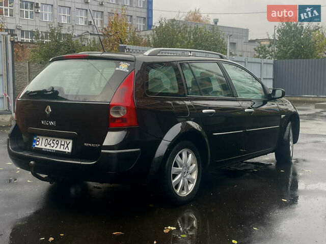 Рено Меган 2007 в Полтаве на Automoto.ua Черный Рено Меган, объемом двигателя 1.6 л и пробегом 266 тыс. км за 4800 $, фото 3 на Automoto.ua