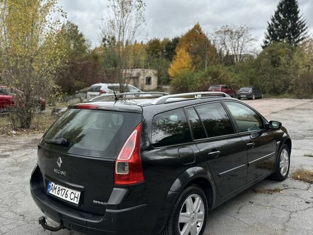 Чорний Рено Меган, об'ємом двигуна 1.5 л та пробігом 288 тис. км за 4699 $, фото 2 на Automoto.ua