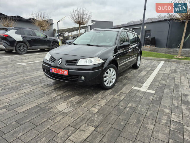 Черный Рено Меган, объемом двигателя 1.6 л и пробегом 215 тыс. км за 5499 $, фото 9 на Automoto.ua
