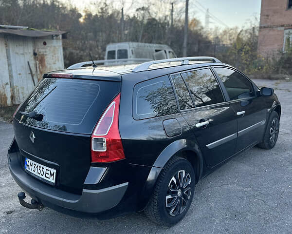 Чорний Рено Меган, об'ємом двигуна 1.6 л та пробігом 236 тис. км за 4900 $, фото 9 на Automoto.ua