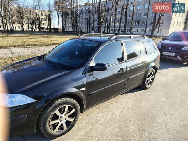 Черный Рено Меган, объемом двигателя 1.62 л и пробегом 218 тыс. км за 5500 $, фото 2 на Automoto.ua