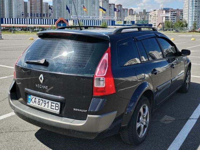 Чорний Рено Меган, об'ємом двигуна 1.6 л та пробігом 268 тис. км за 4900 $, фото 11 на Automoto.ua