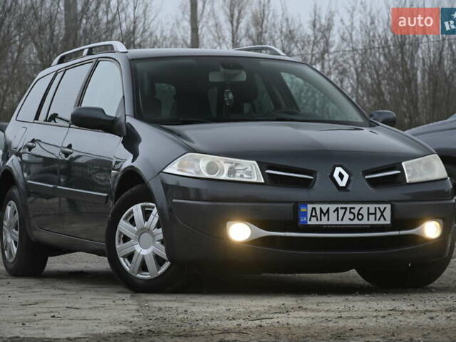 Черный Рено Меган, объемом двигателя 1.5 л и пробегом 266 тыс. км за 4600 $, фото 1 на Automoto.ua