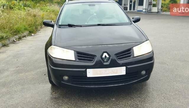 Черный Рено Меган, объемом двигателя 1.6 л и пробегом 263 тыс. км за 4700 $, фото 6 на Automoto.ua