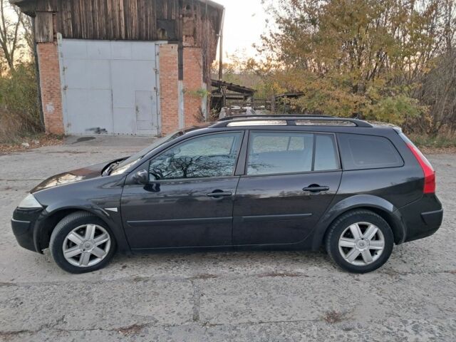 Черный Рено Меган, объемом двигателя 1.6 л и пробегом 480 тыс. км за 4500 $, фото 4 на Automoto.ua