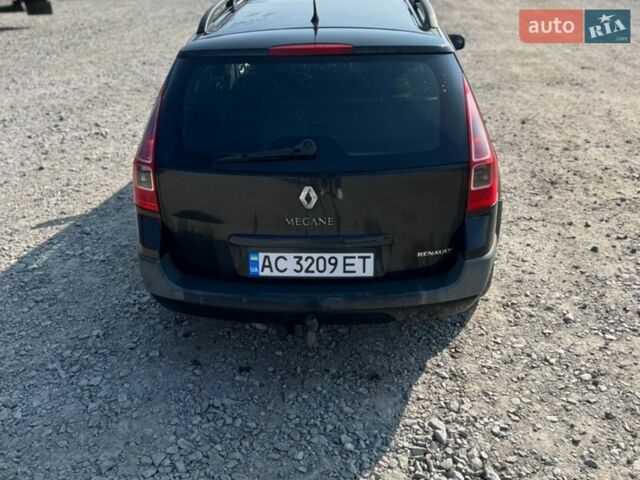 Черный Рено Меган, объемом двигателя 1.87 л и пробегом 228 тыс. км за 4400 $, фото 4 на Automoto.ua
